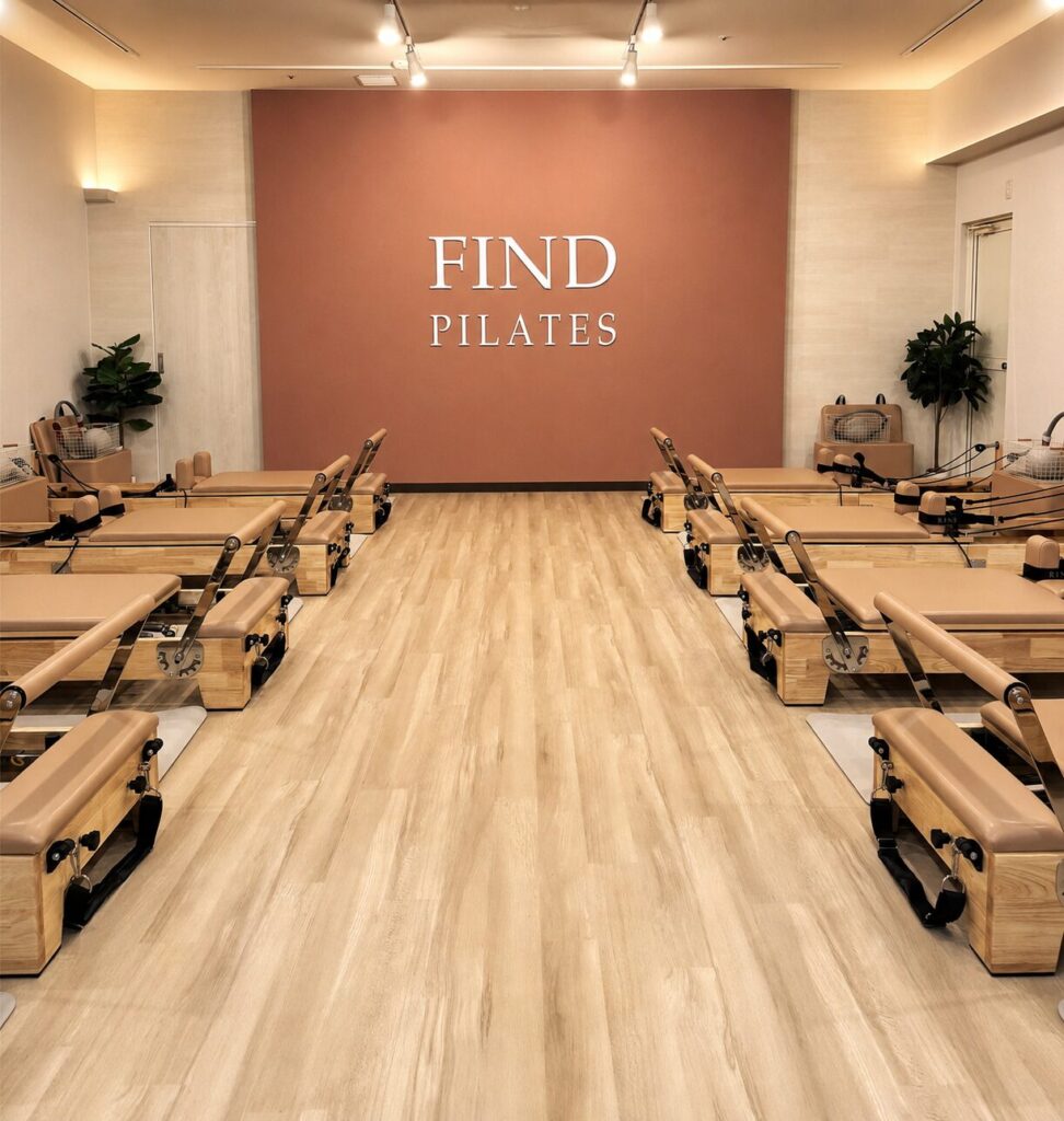 FIND PILATESのマシンピラティススタジオ内観